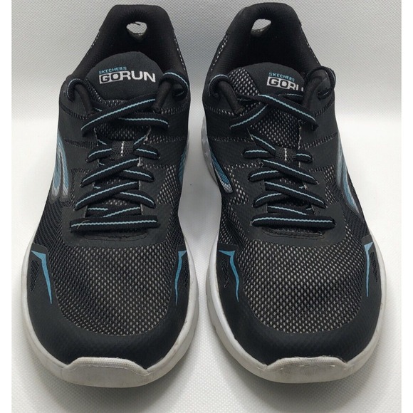 Skechers Shoes - Sketchers #14808 Go Run Quickfit 5 Gen Womens Size 7 Black w/t Aqua Goga Run